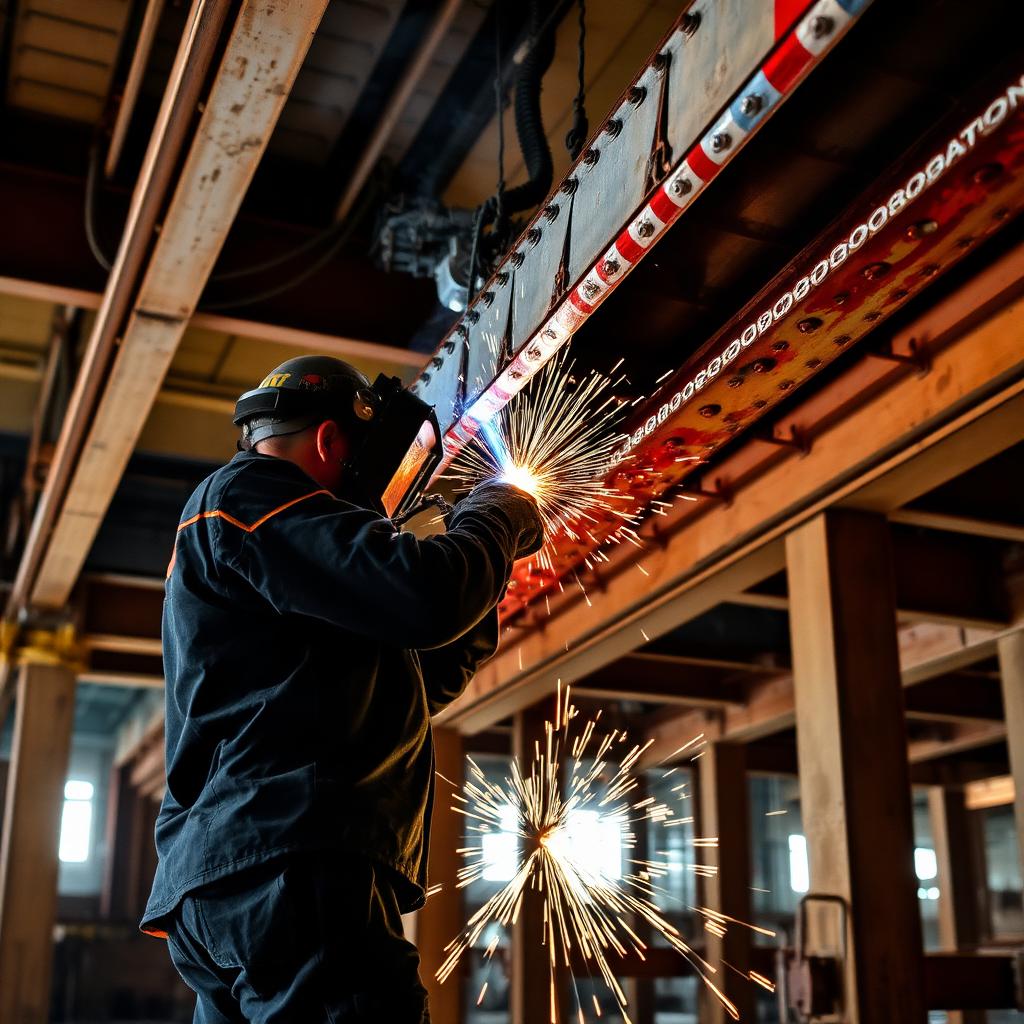 Tool and equipment repair welding